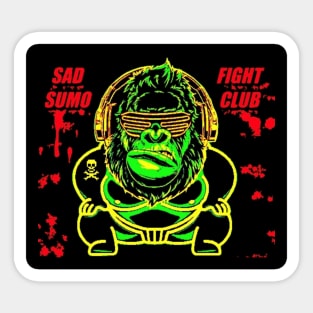 SadSumoFightClub Sticker